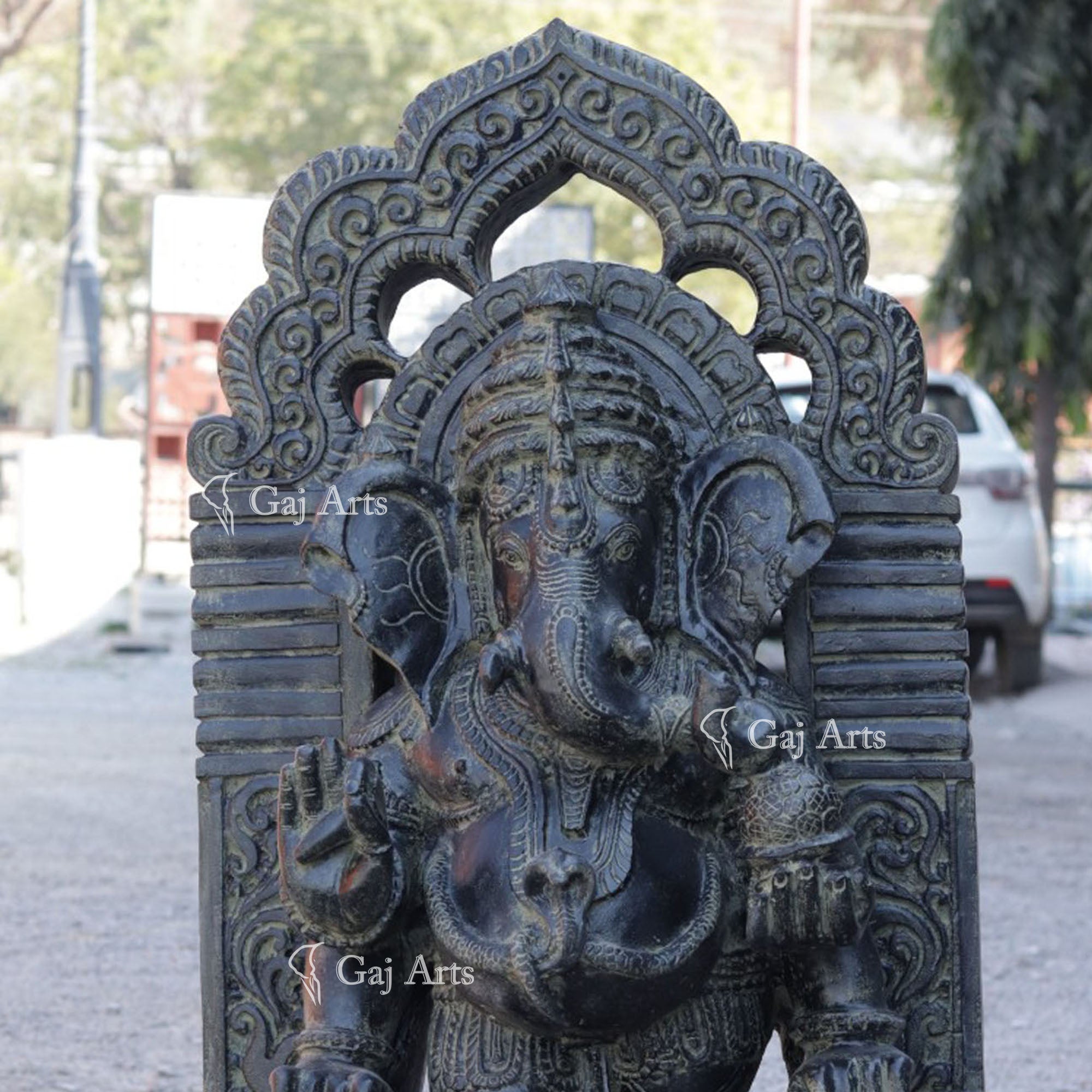 Sandstone Ganesh Statue | 42 Inch