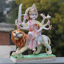 Marble Durga Mata Idol | 24 Inch