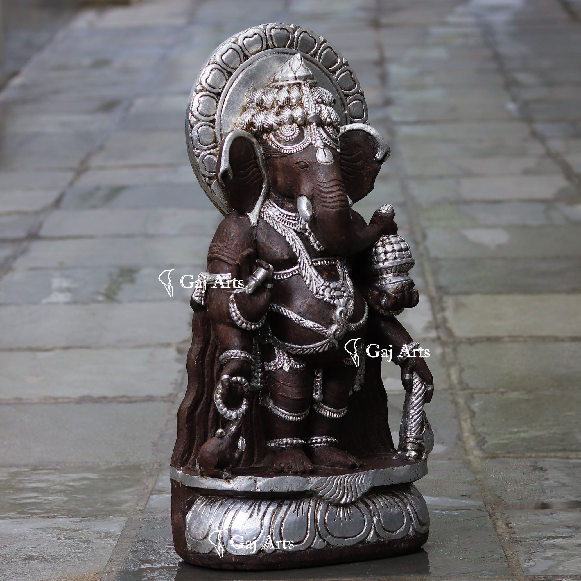 Sandstone Ganesh Statue | 30 Inch