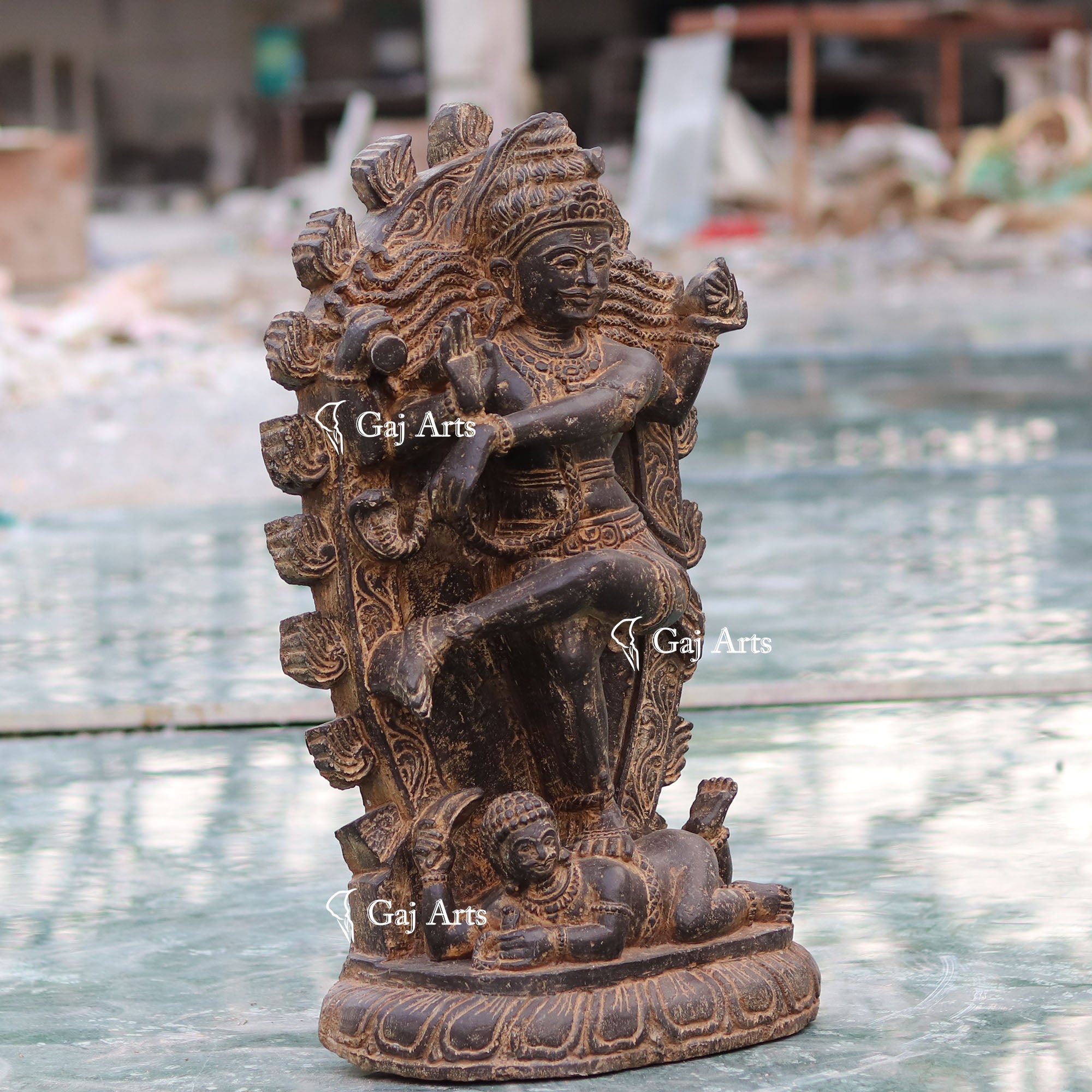 Sandstone Nataraja Statue | 24 Inch