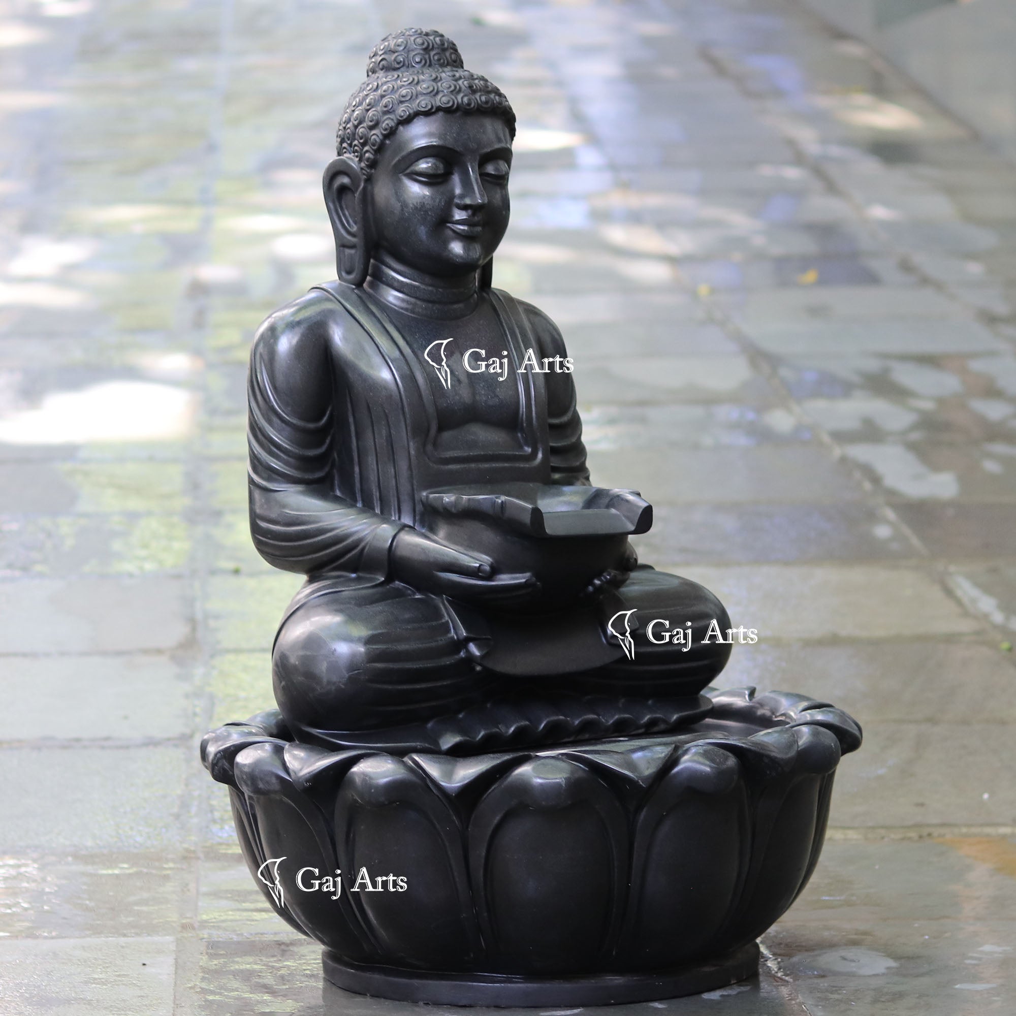 Water Fountain Buddha / 36 Inch