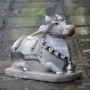 Makrana Marble Nandi Idol | 18 Inch
