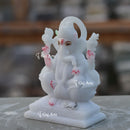 Marble Ganesh Idol  | 7 Inch