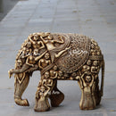 Marble Elephant Statue | 30 Inch
