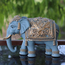 Korean Marble Elephant Statue | 9 Inch