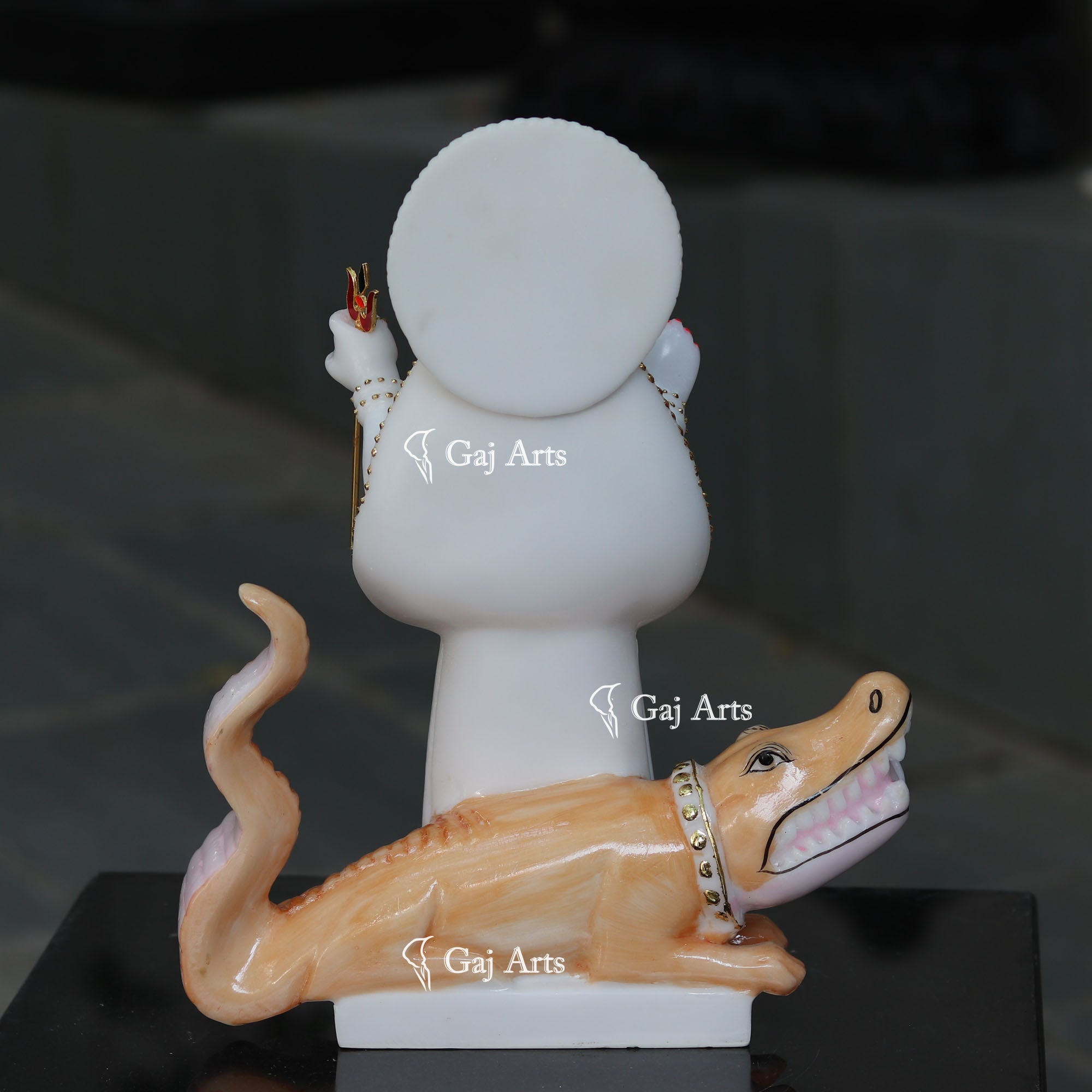 White Marble Khodiyar Maa Idol | 15 Inch