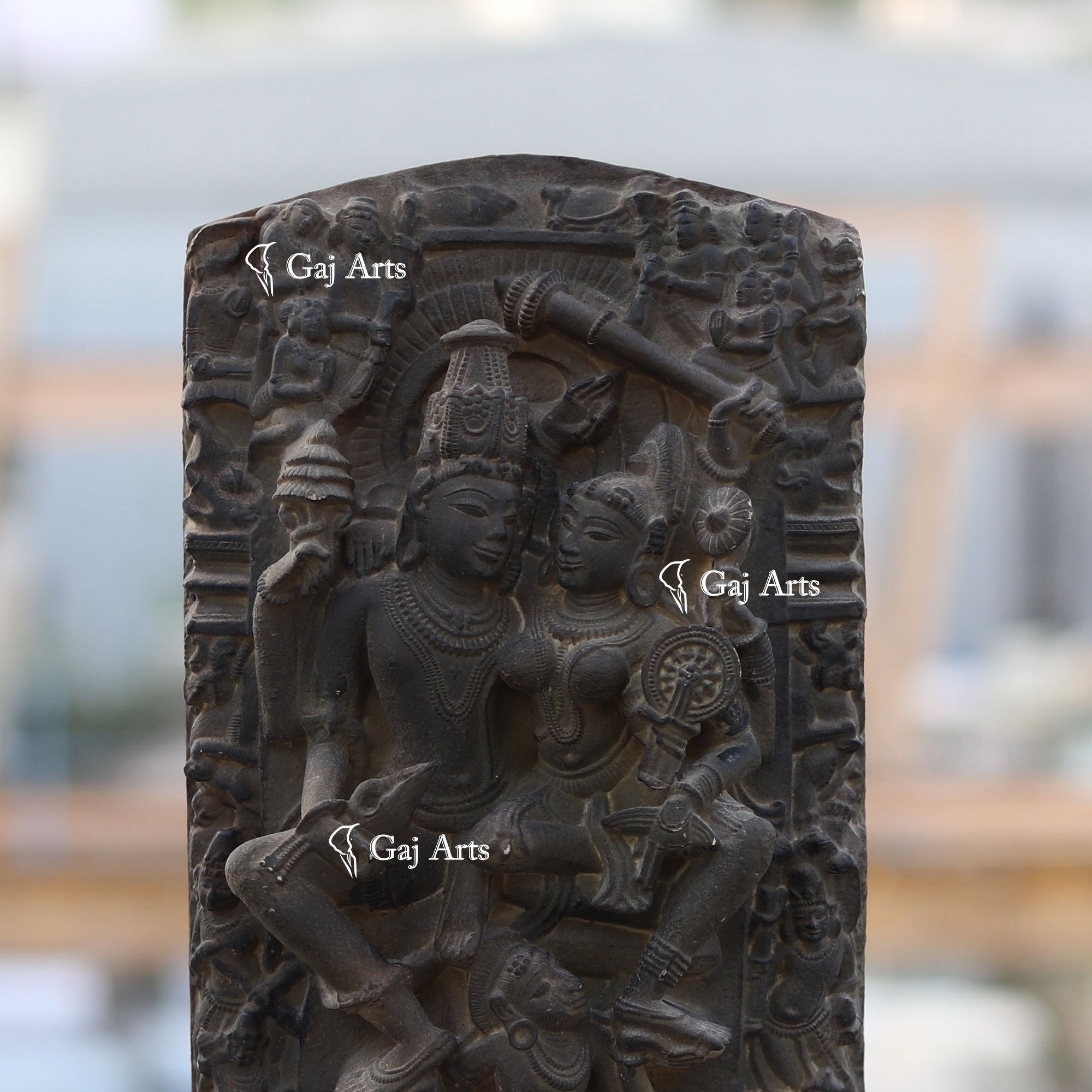 Natural  Quartz Lakshmi Narayan  Murti | 12 Inch