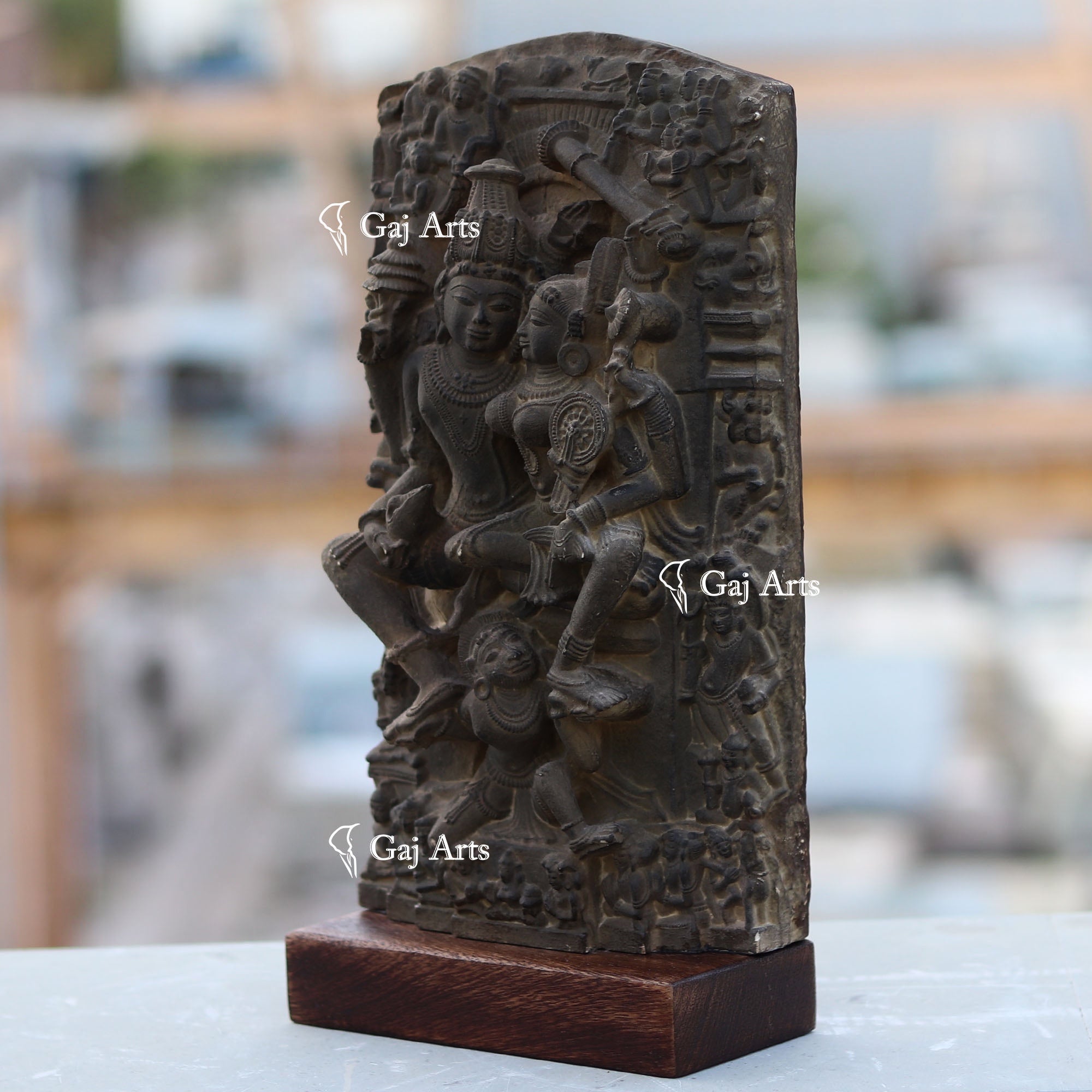 Natural  Quartz Lakshmi Narayan  Murti | 12 Inch