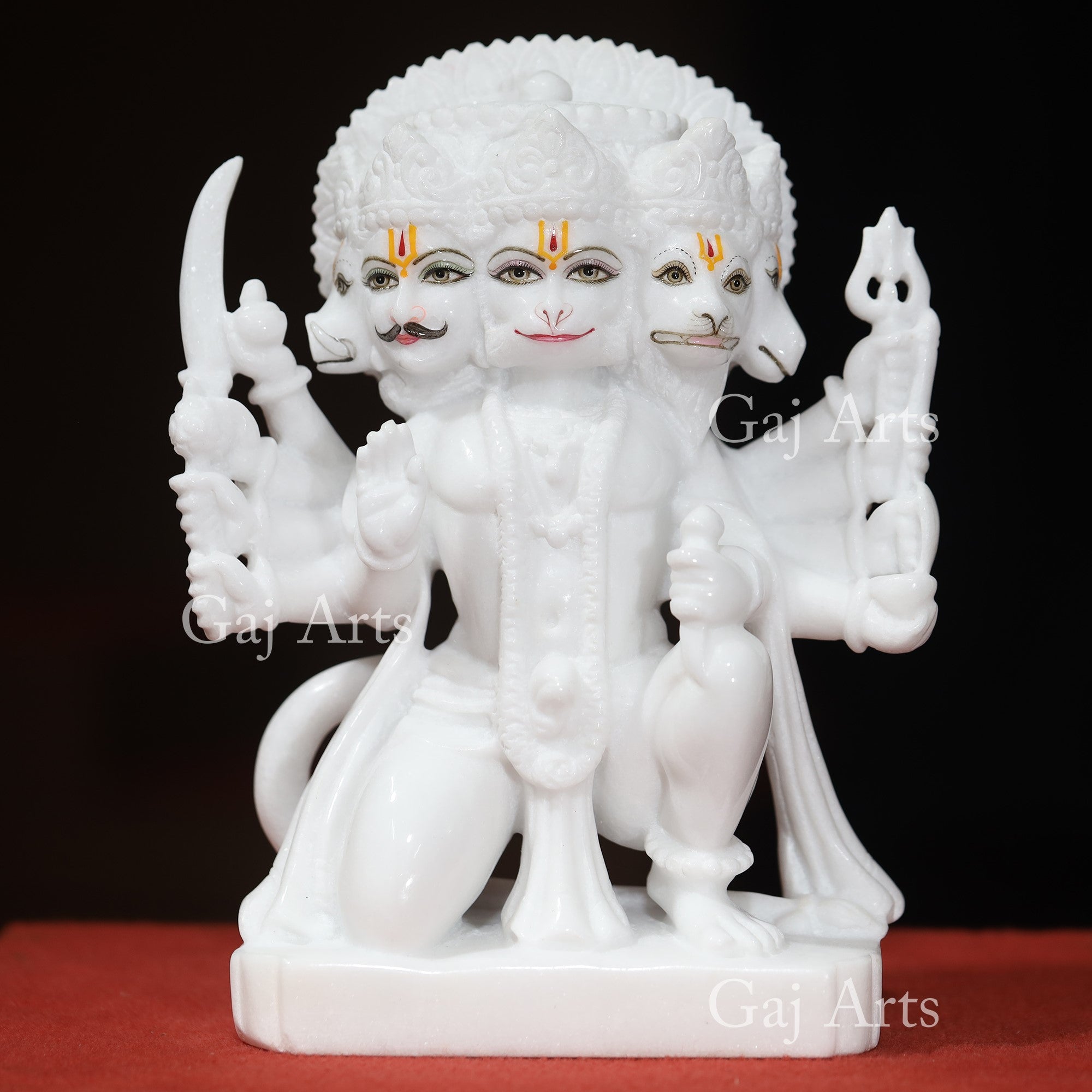 Panchmukhi Hanuman Ji Idol | 12 Inch