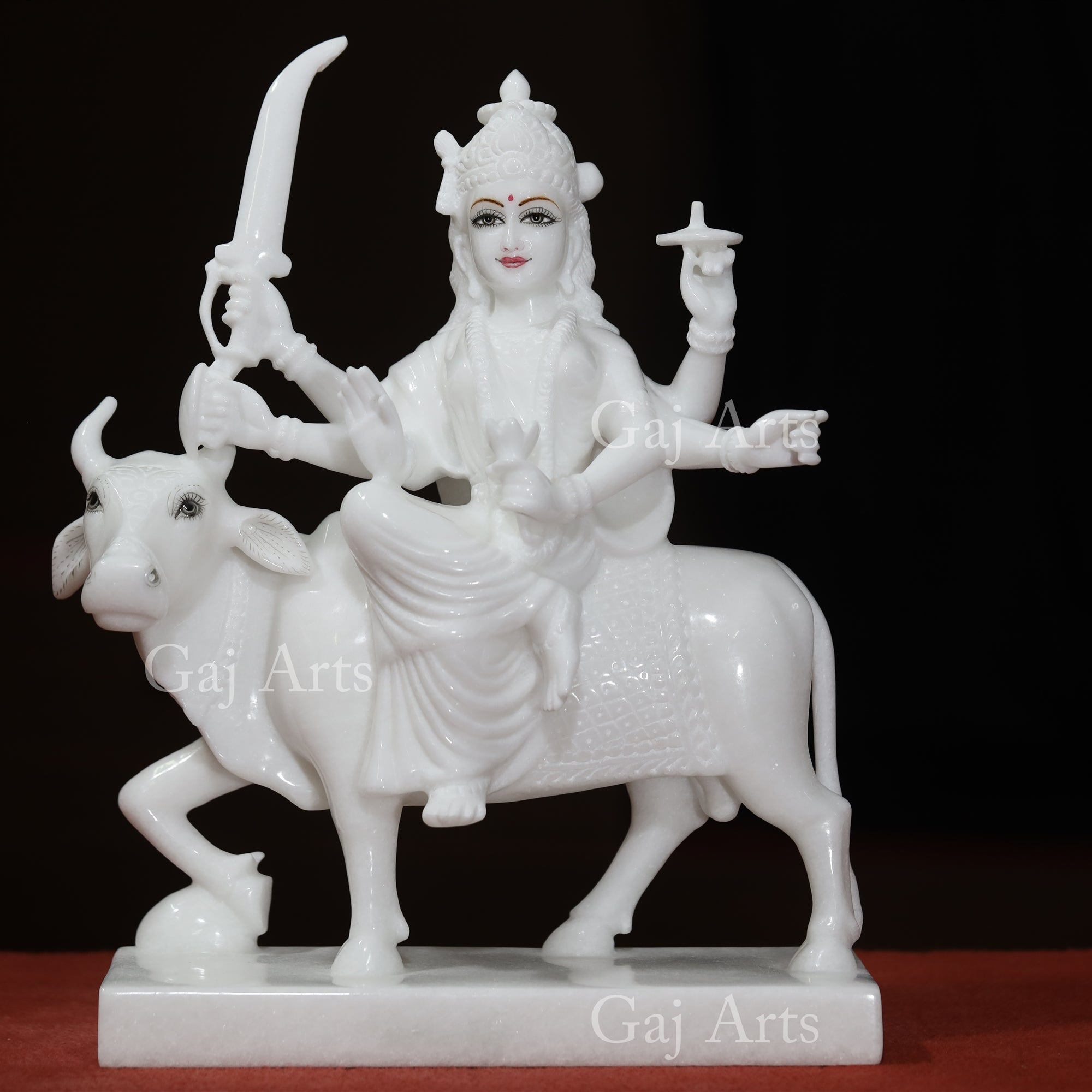 Makrana Marble Umiya Maa Idol | 18 Inch