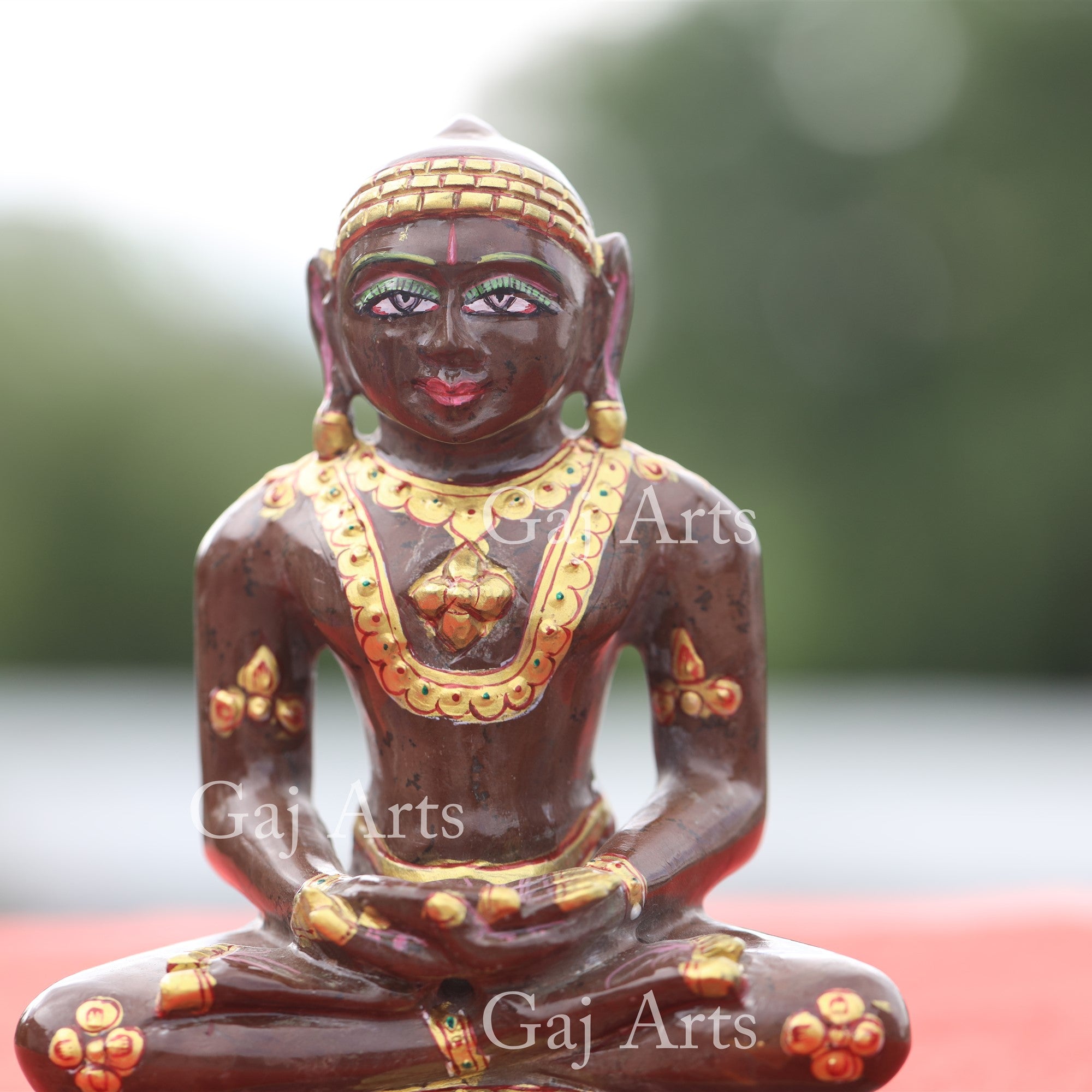 Cola Margaj Stone Jain Idol | 5 Inch