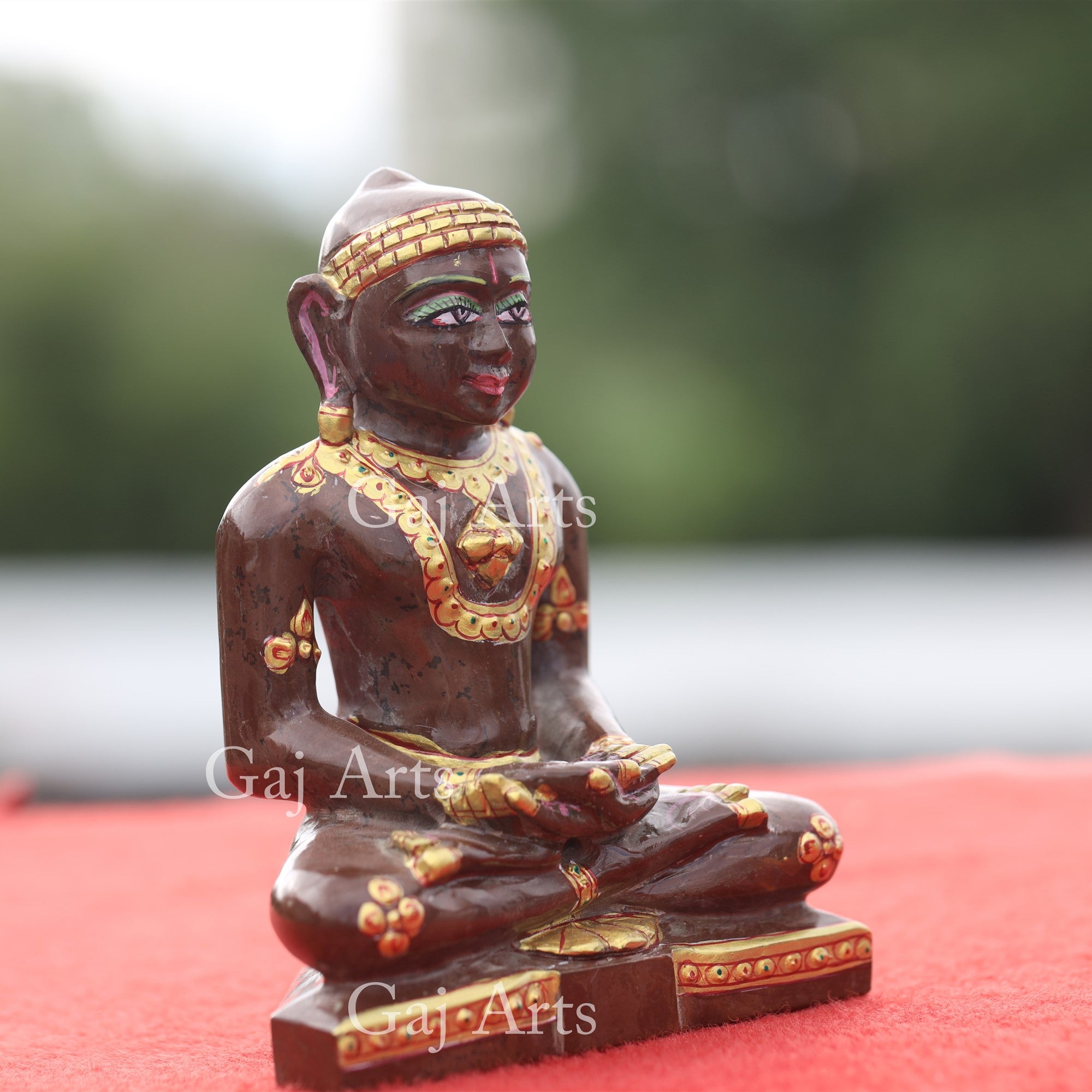 Cola Margaj Stone Jain Idol | 5 Inch