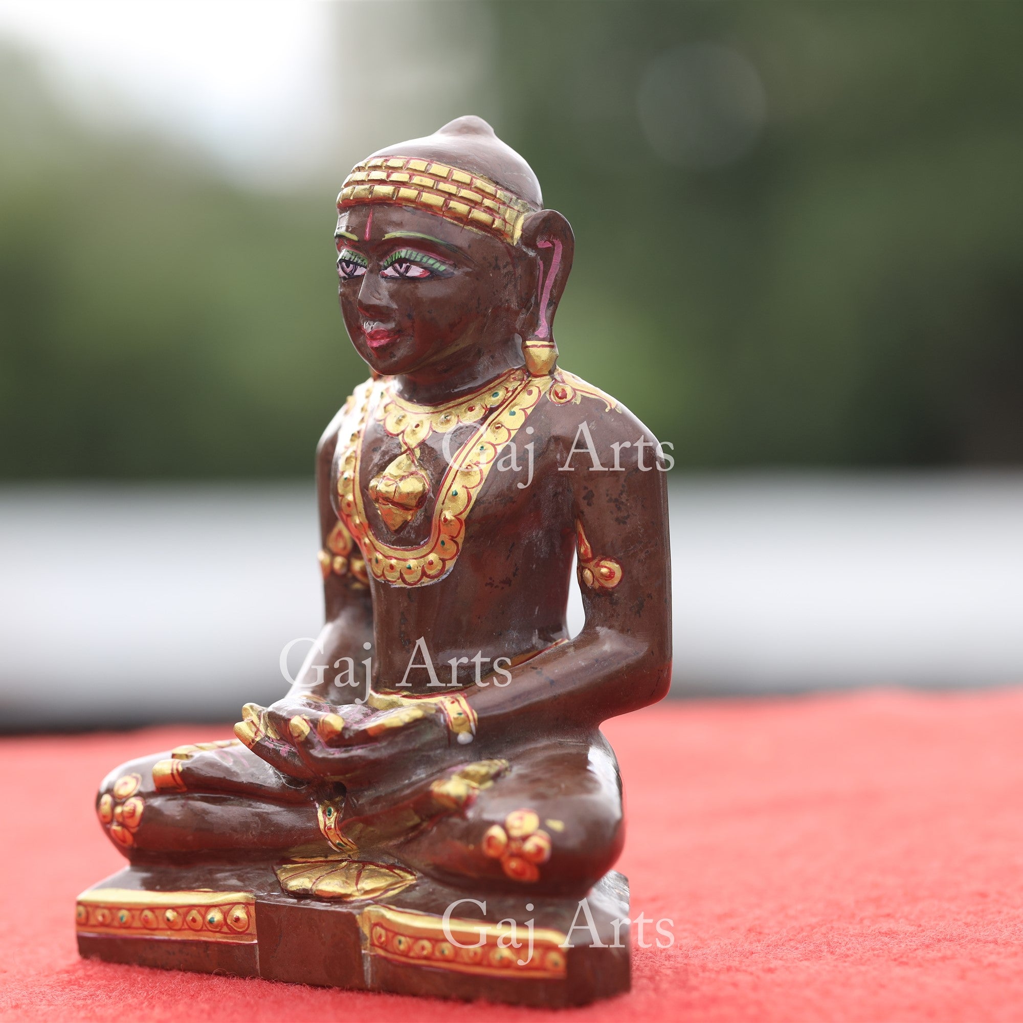 Cola Margaj Stone Jain Idol | 5 Inch