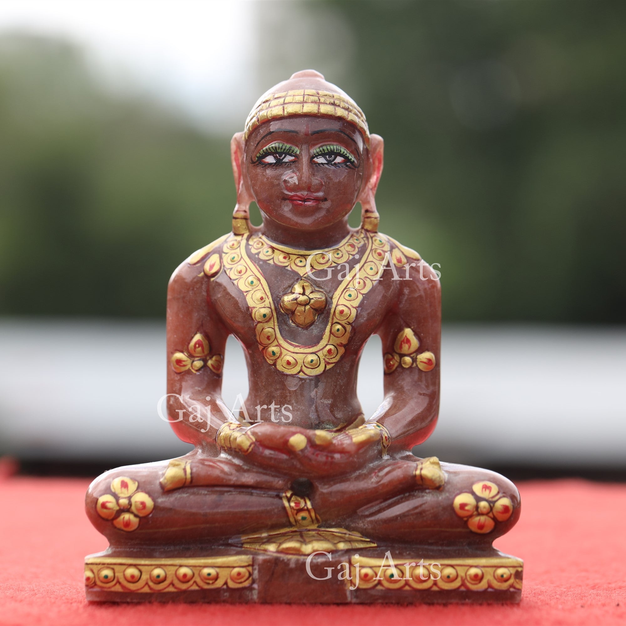 Cola Margaj Stone Jain Idol | 5 Inch