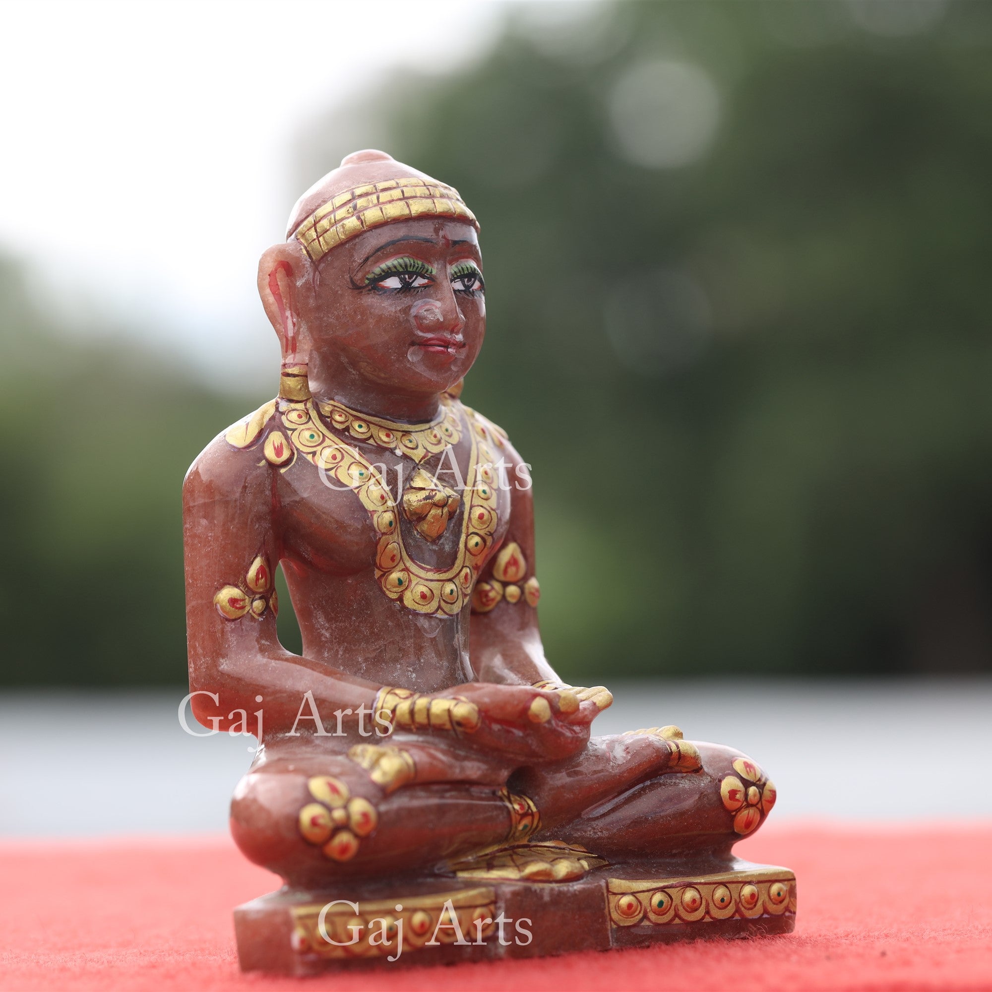 Cola Margaj Stone Jain Idol | 5 Inch