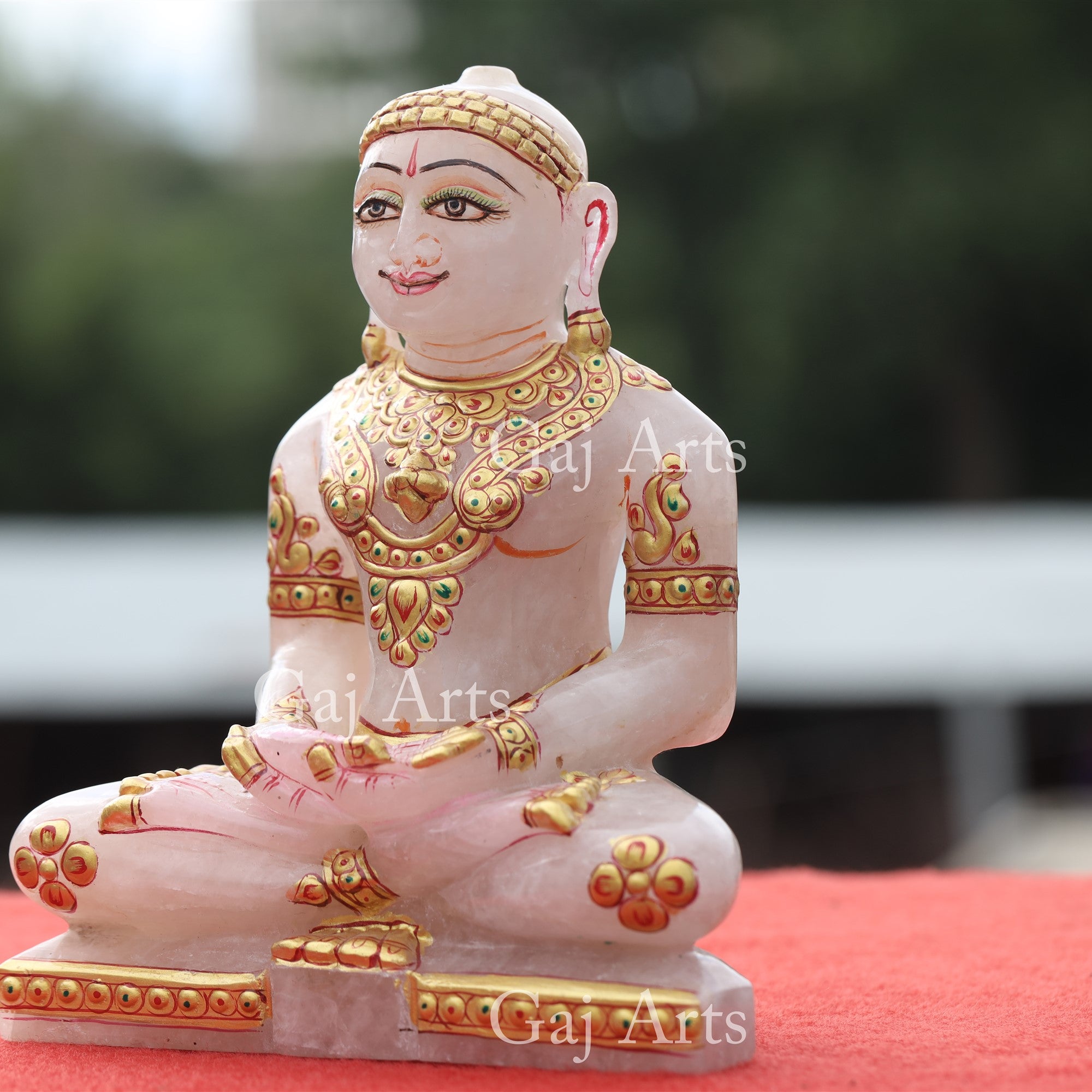 Pink Rose Quartz Jain Idol | 7 Inch
