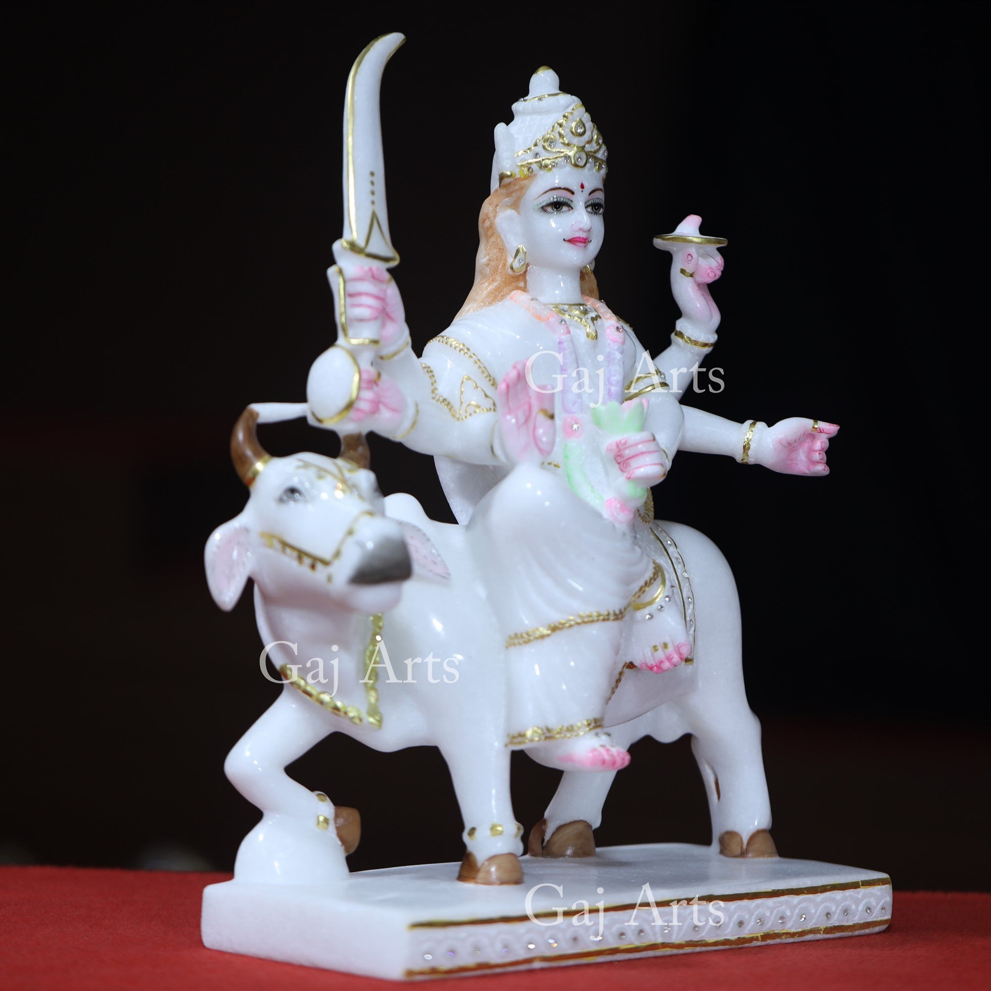 Makrana Marble Umiya Maa Idol | 15 Inch