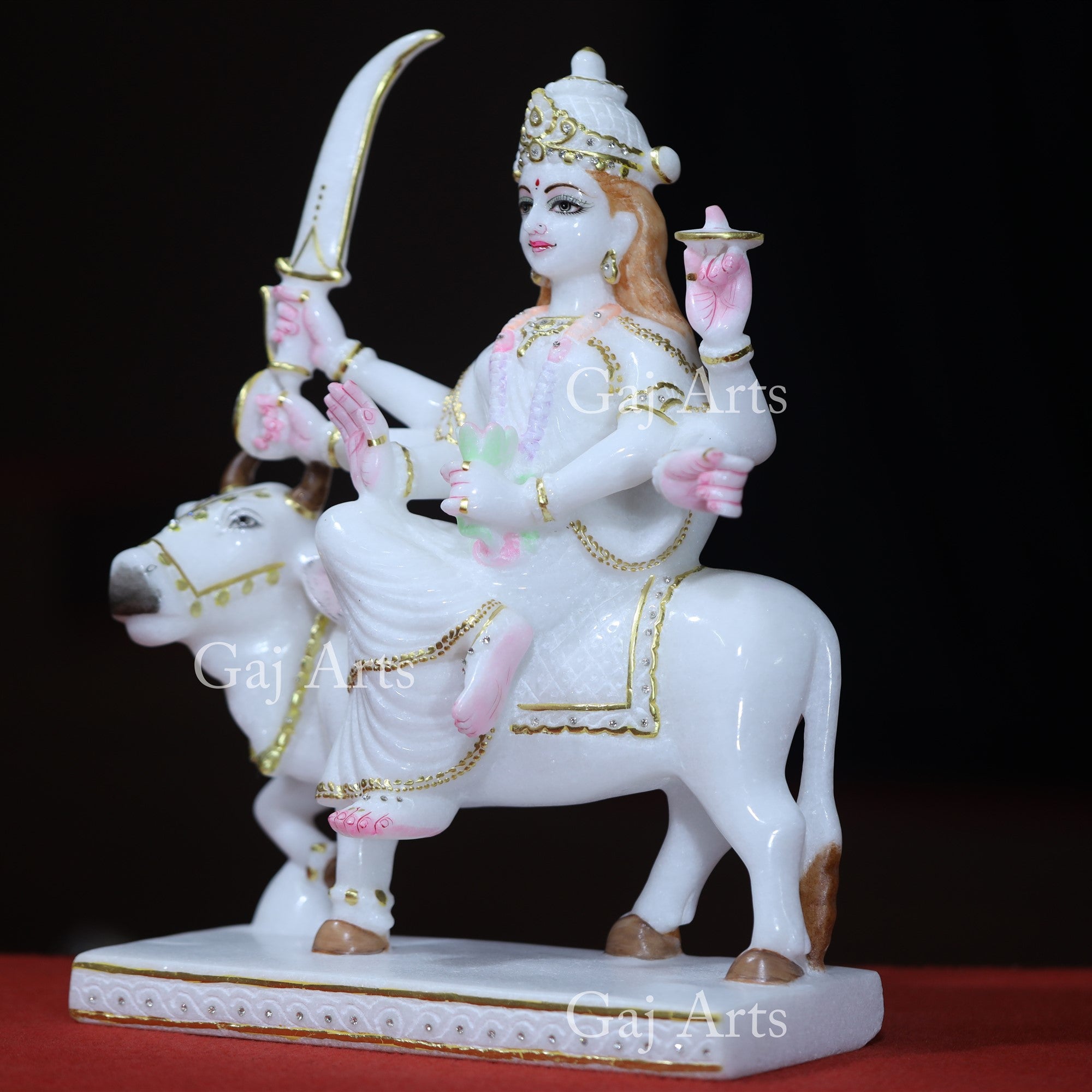 Makrana Marble Umiya Maa Idol | 15 Inch
