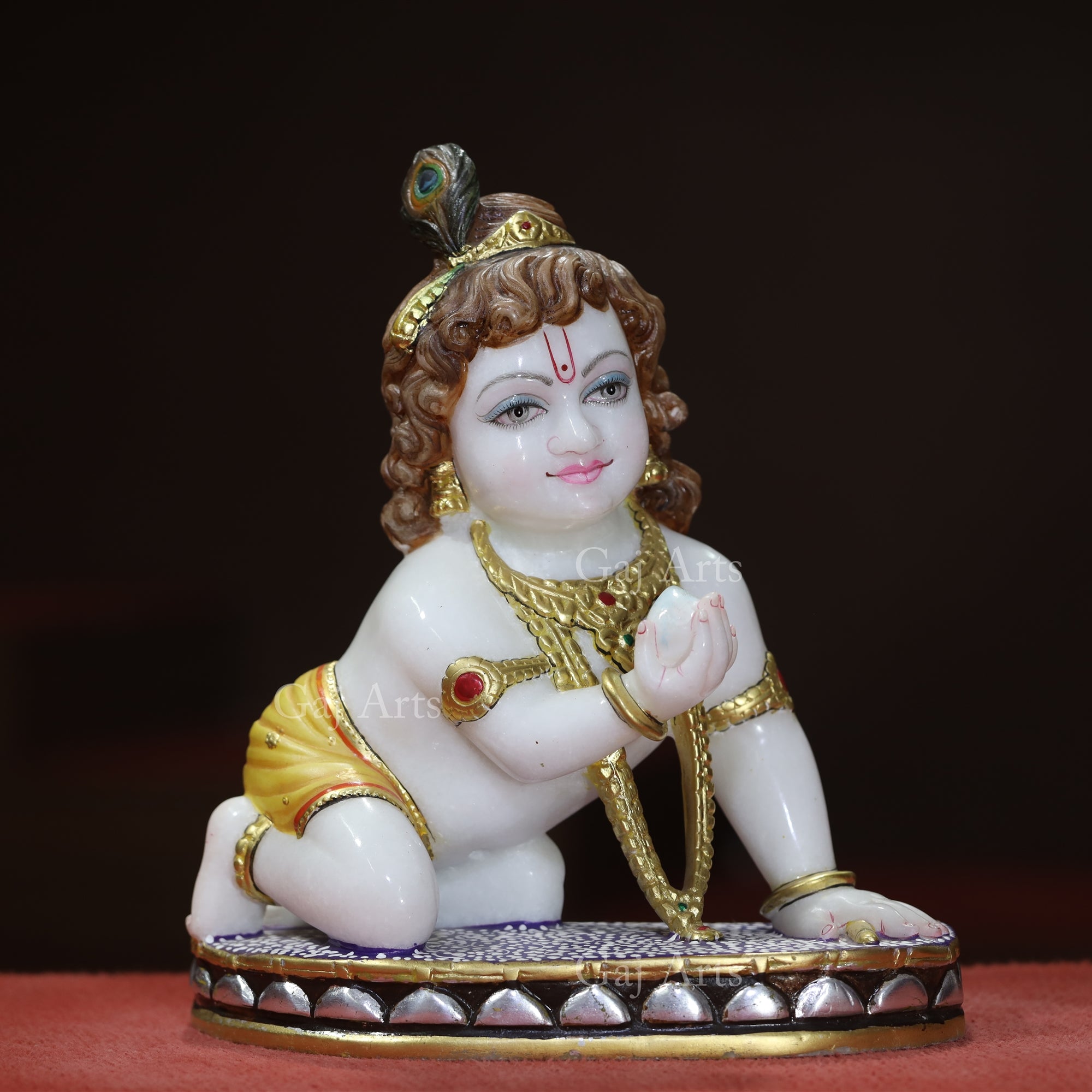 Marble Bal Gopal Idol | 12 Inch
