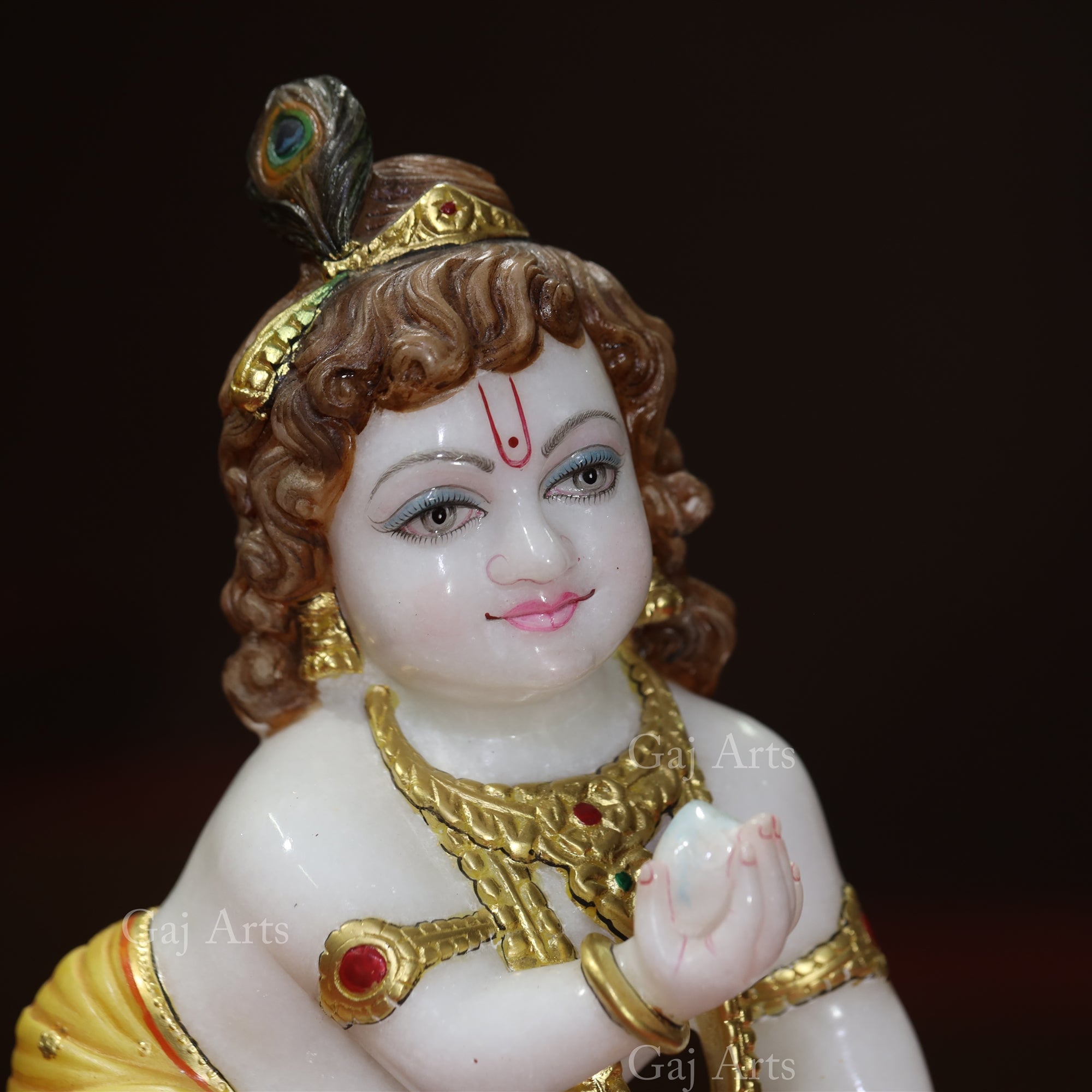 Marble Bal Gopal Idol | 12 Inch