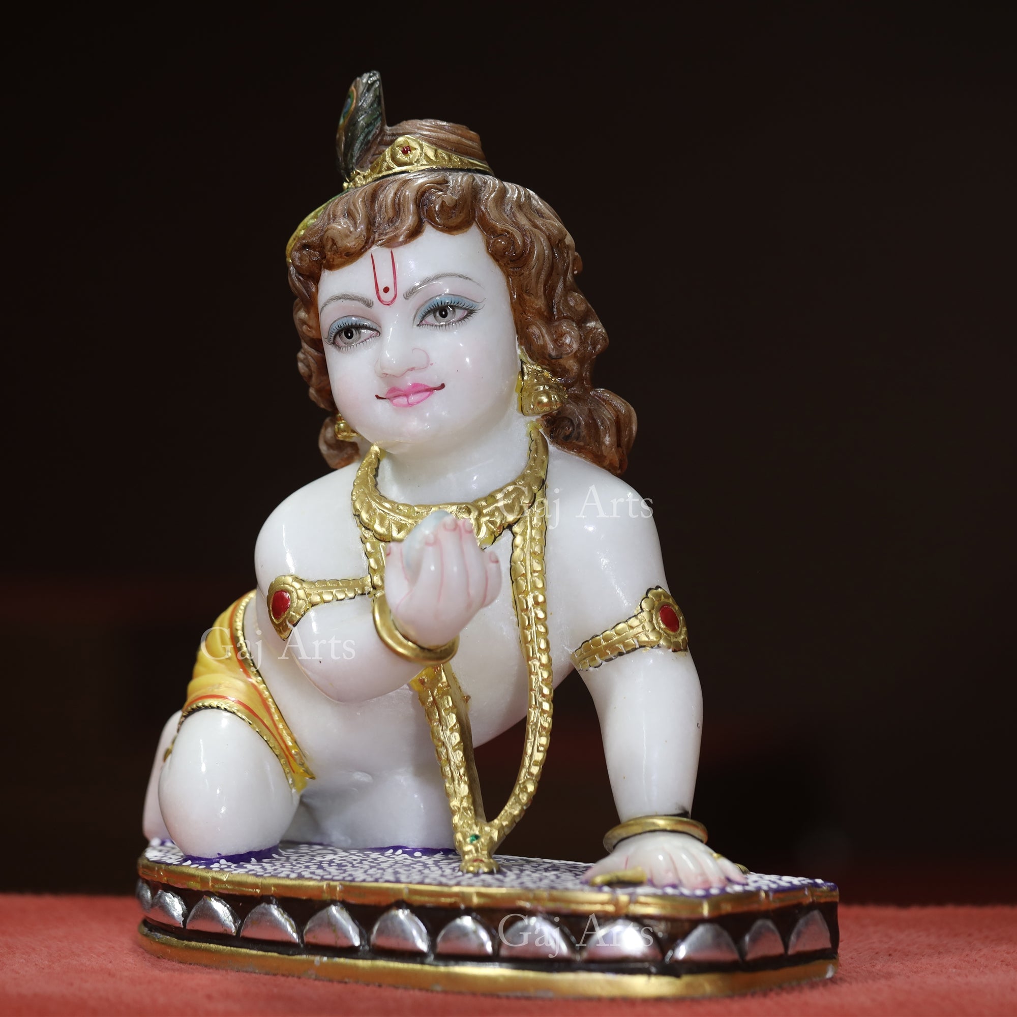 Marble Bal Gopal Idol | 12 Inch