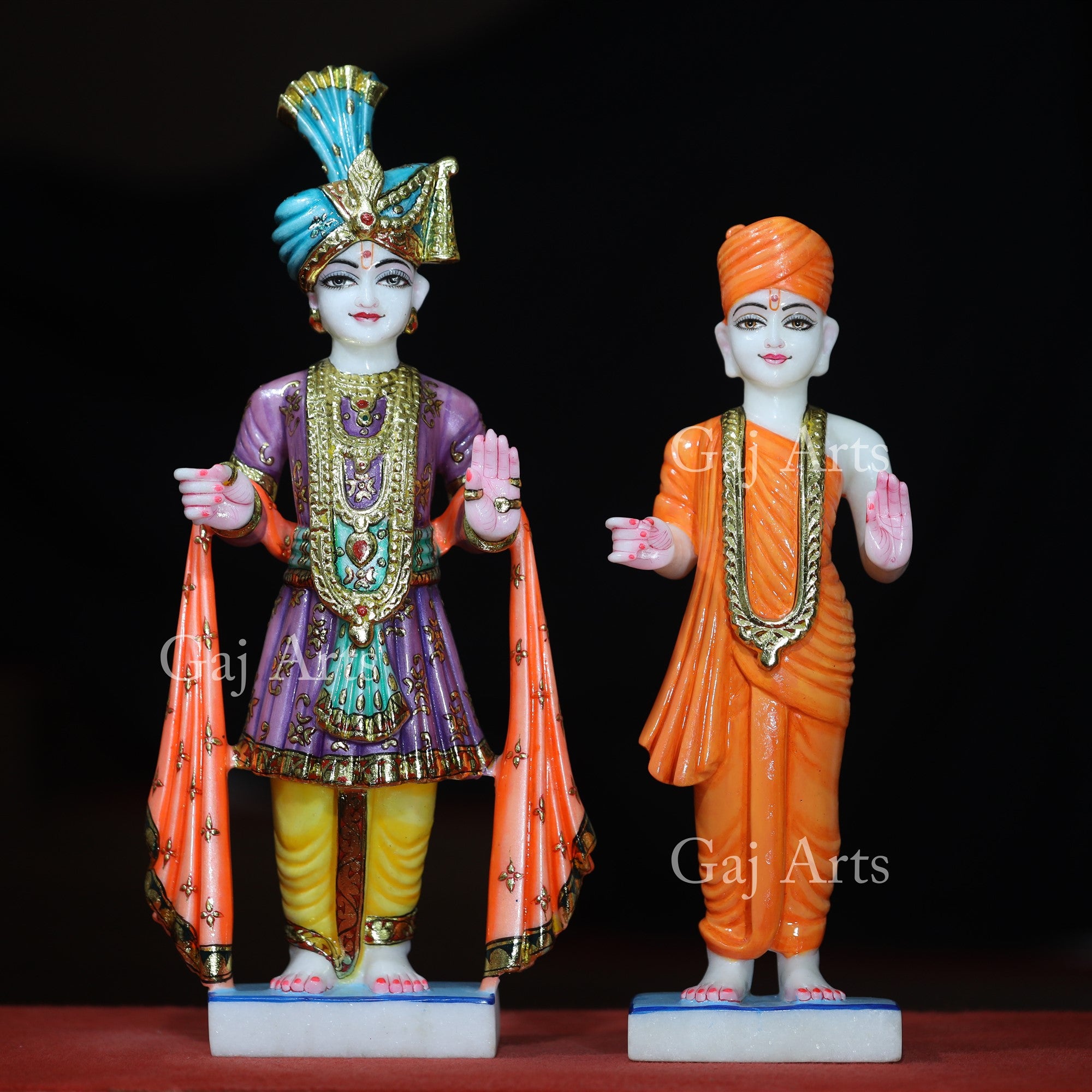 Makrana Marble Swami Narayan Idol | 18 Inch