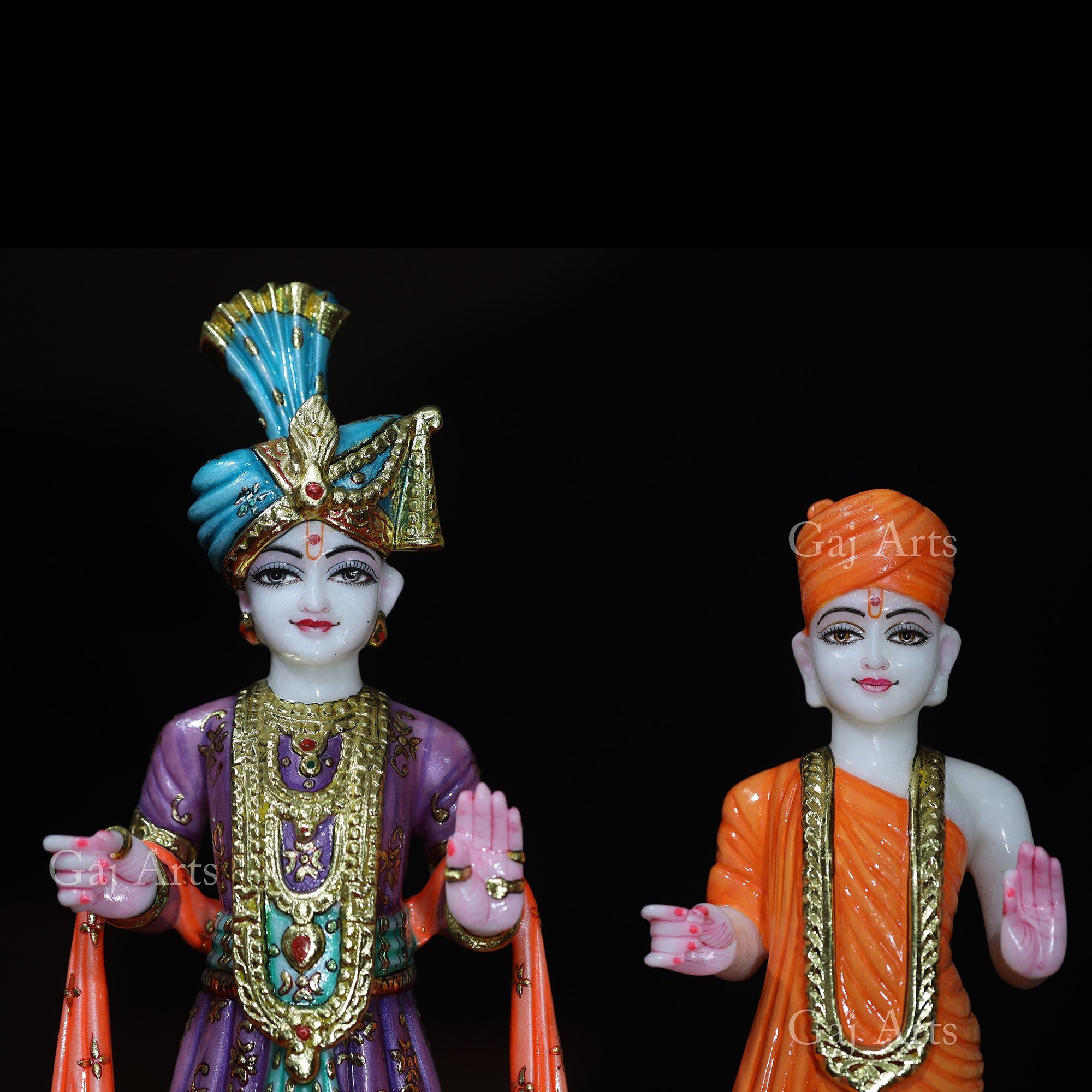 Makrana Marble Swami Narayan Idol | 18 Inch