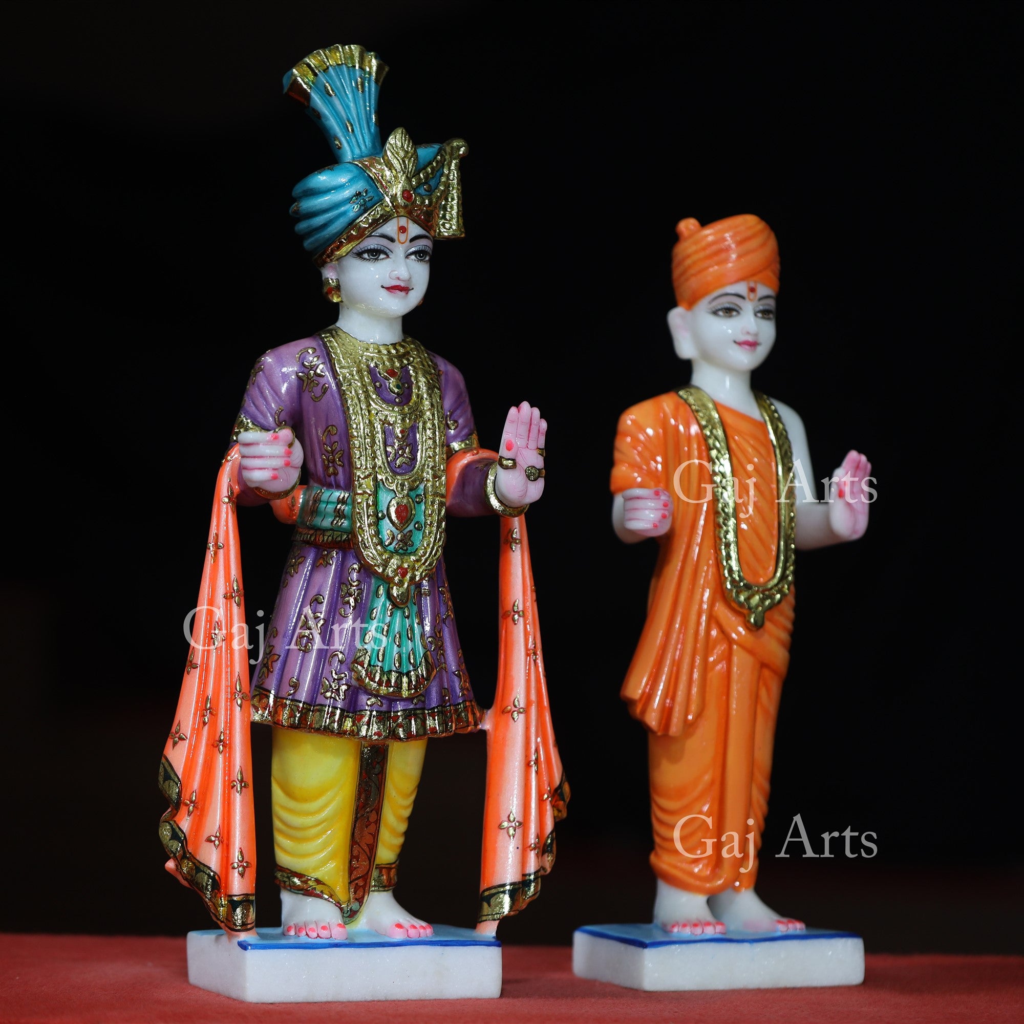 Makrana Marble Swami Narayan Idol | 18 Inch