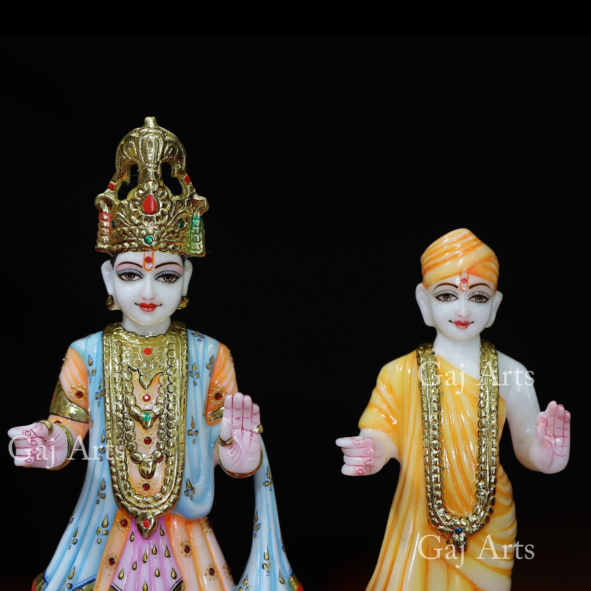 Marble Swami Narayan Idol | 15 Inch