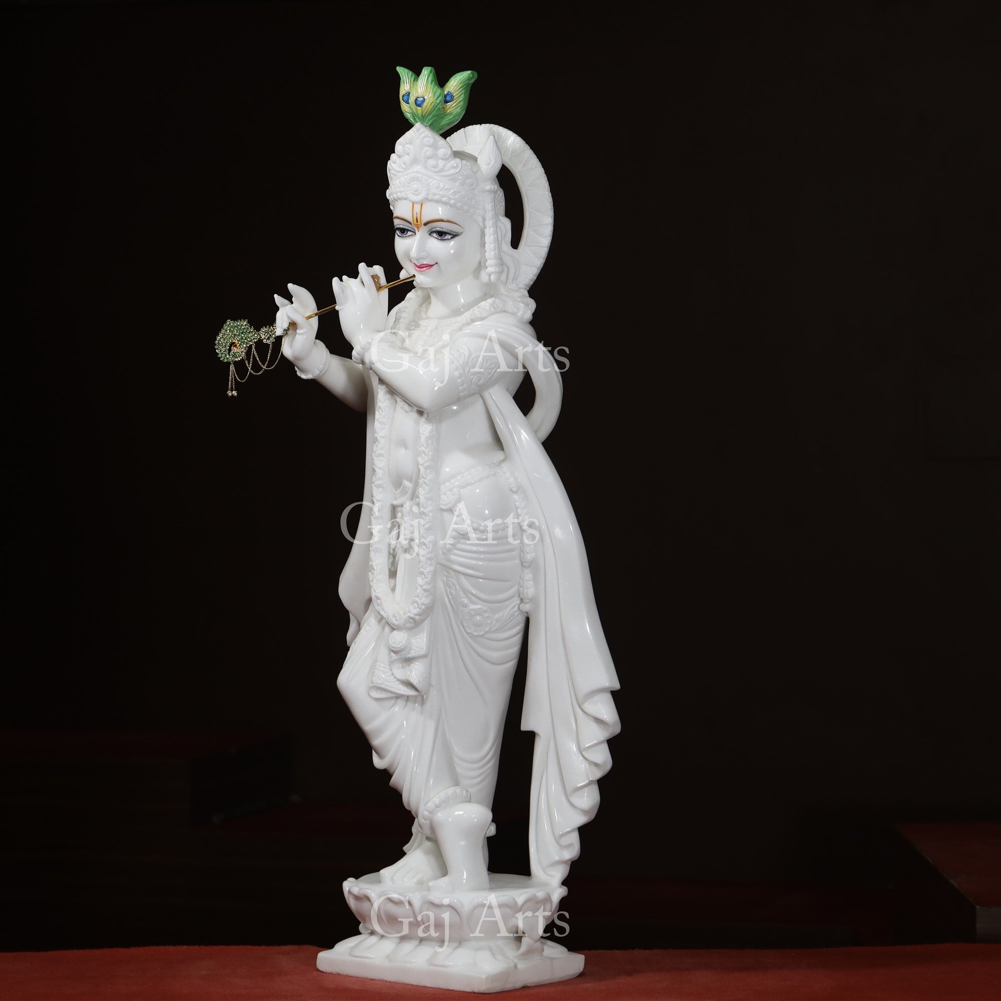 Krishna Standing with Flute | 48 Inch
