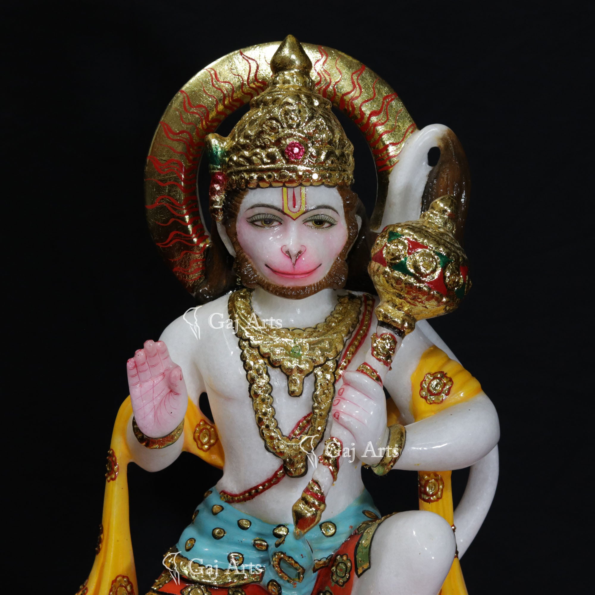 Ashirwad Hanuman Ji Idol | 14 Inch