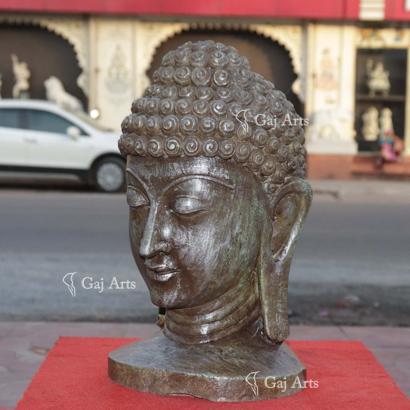 Buddha Head 15”