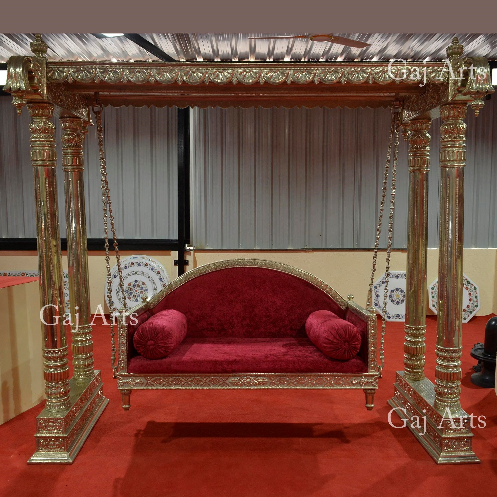 Wooden Jhula for Indoors