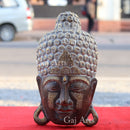 Wooden Buddha Face Wall Hanging 19”