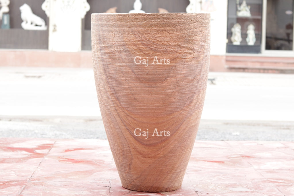 Multicolor Rainbow Sandstone Planter | 24 Inch