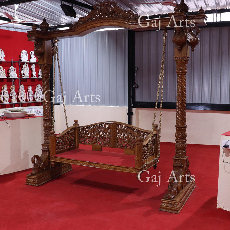 Wooden Jhula for Indoors