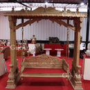 Teak Wooden Swing for Indoors