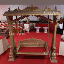 Teak Wooden Swing for Indoors