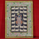 Shrinath ji With Cows Pichwai 48”