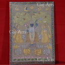 Shrinath ji is with group of cows &  Gopis Pichwai 48”