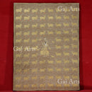 Krishna Playing Flute with cows Pichwai 48”