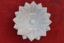 Marble Flower Bowl 7”