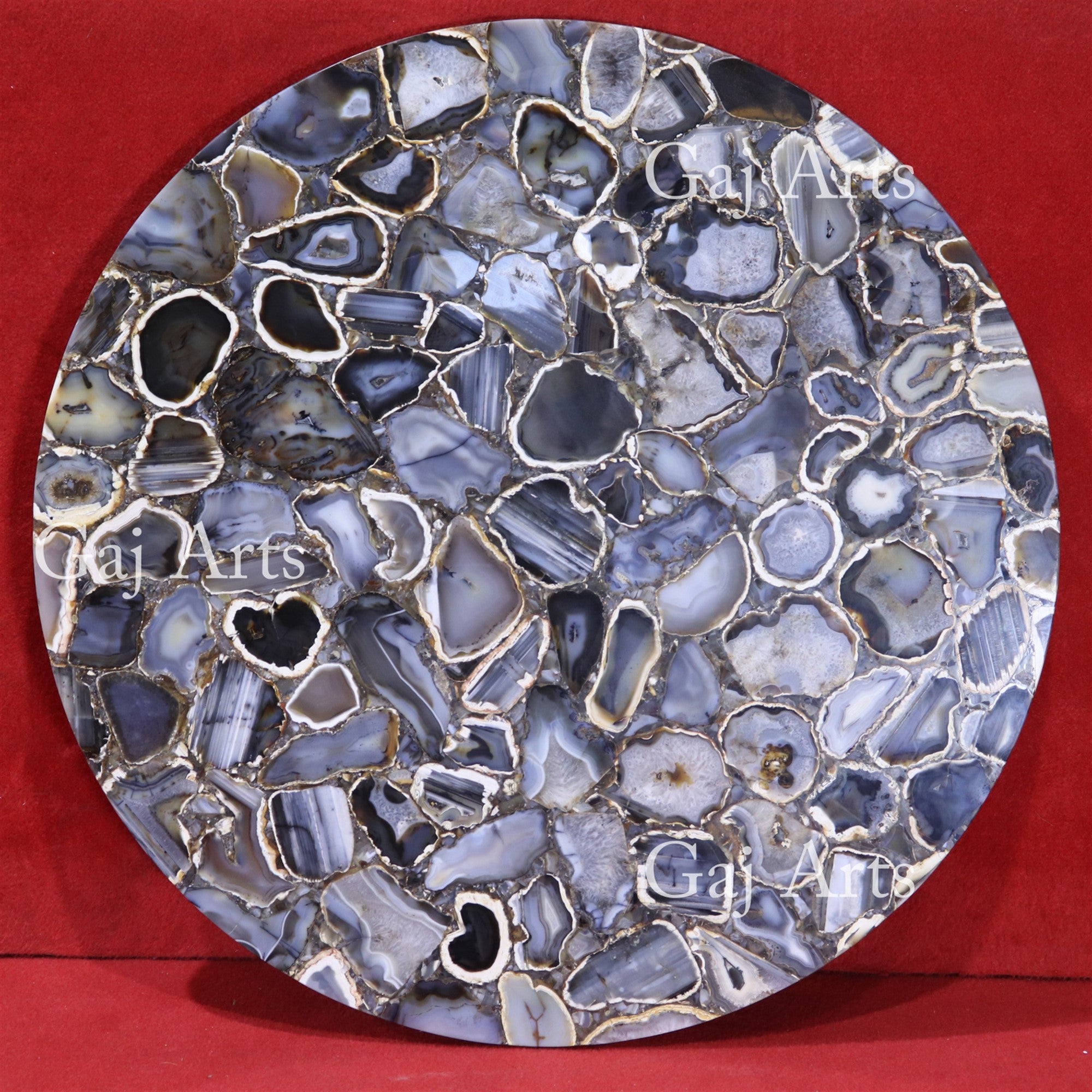 Blue Lace Agate Table Top 36