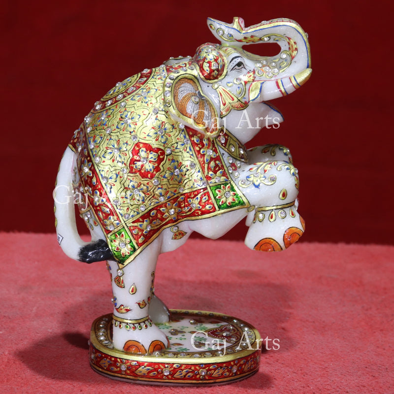 Meenakari Elephant 10”