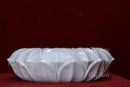 Marble Flower Bowl 12”