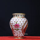 Rajasthani Figure Design Marble Vase 14”