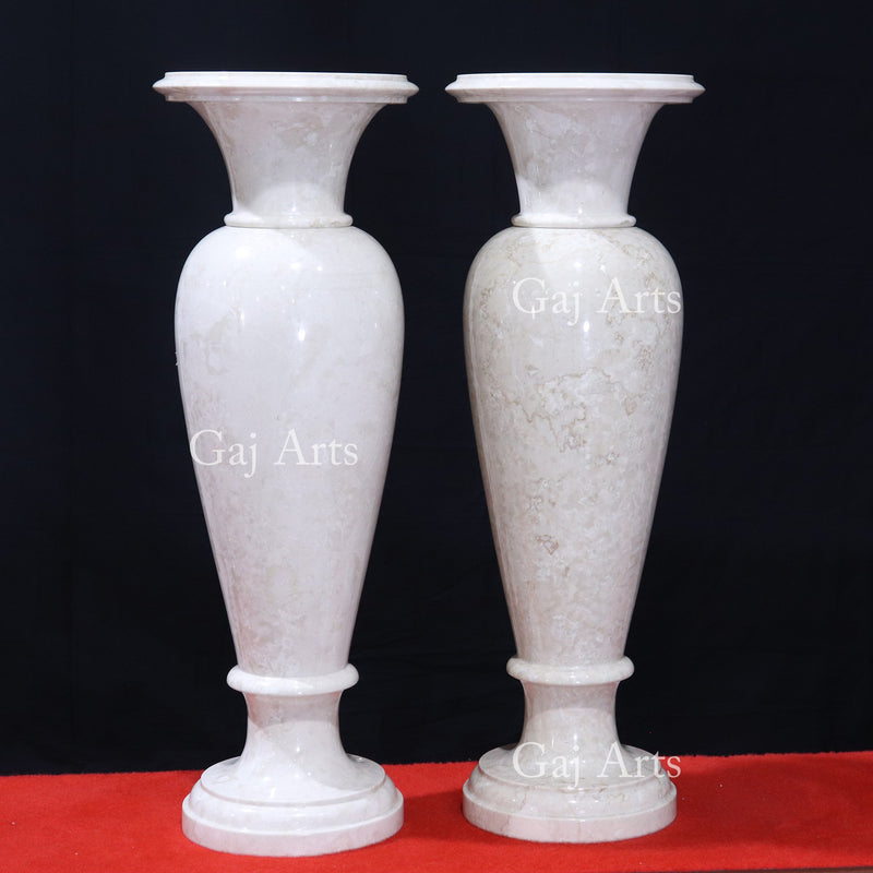 Italian Marble Vase 24”