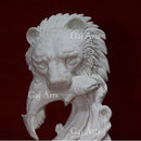 Marble Bear Face 27”