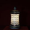 Antique Marble lantern lamps 15”