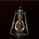 White Marble Antique Rajasthani Lantern Lamp | 24 Inch